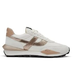 ASH SPIDER 168 WHITE LOW TOP LACE UP SNEAKERS