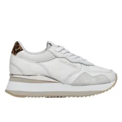 CRIME LONDON DYNAMIC WHITE SNEAKERS