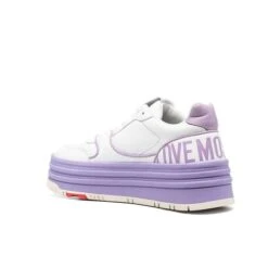 LOVE MOSCHINO LOGO PRINT SNEAKERS -Jeffrey Campbell || Public Desire || Ash Store EF