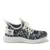 KENDALL + KYLIE EZORA B&W SNEAKERS