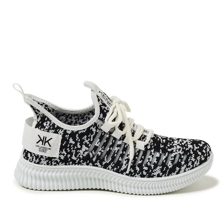 KENDALL + KYLIE EZORA B&W SNEAKERS 1 KENDALL + KYLIE EZORA B&W SNEAKERS