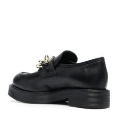 LOVE MOSCHINO CHAIN-DETAIL CHUNKY SOLE LOAFERS -Jeffrey Campbell || Public Desire || Ash Store GOLDCHAIN3