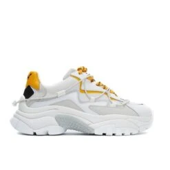 ASH ACEY YELLOW AND WHITE