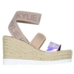 KENDALL + KYLIE PRIM L-SANDAL NUDE HEELS