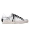 CRIME LONDON SKATE SILVER DELUXE SNEAKERS