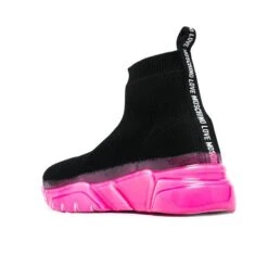 LOVE MOSCHINO FUSCHIA SOLE SOCK SNEAKERS -Jeffrey Campbell || Public Desire || Ash Store SOCKPURPLE3