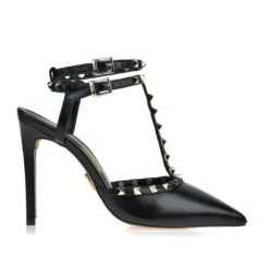 UZA SLINGBACK BLACK LHEELS