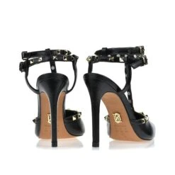 UZA SLINGBACK BLACK LHEELS -Jeffrey Campbell || Public Desire || Ash Store UZUSLINGBLK3