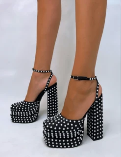 PUBLIC DESIRE - VENUS BLACK SATIN