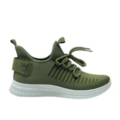 KENDALL + KYLIE EZORA GREEN SNEAKERS