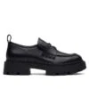 ASH GENIAL STUDDED BLACK LOAFERS