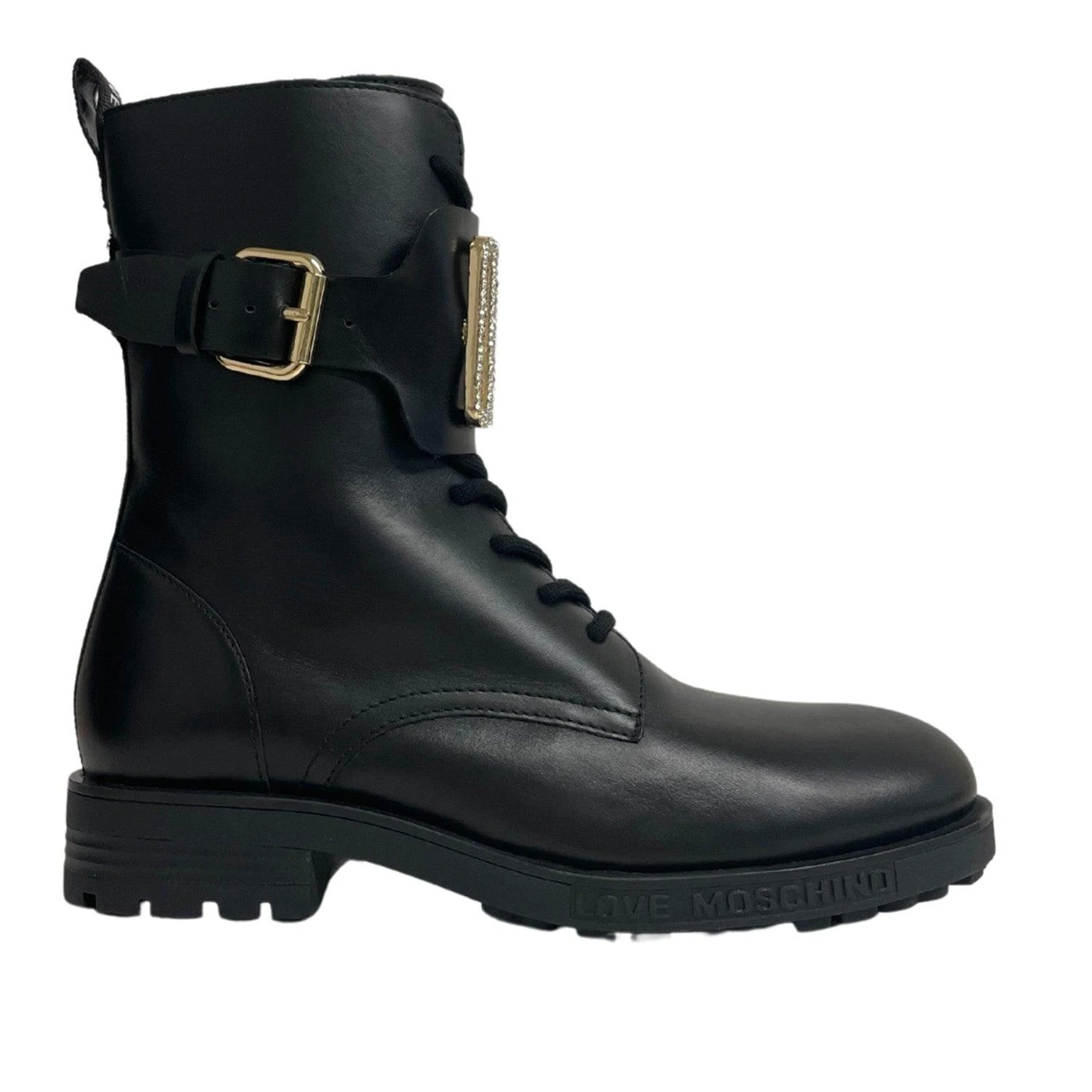 LOVE MOSCHINO LOGO BLACK BOOTS 1 LOVE MOSCHINO LOGO BLACK BOOTS