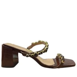 UZA CAFE CROC SANDALS