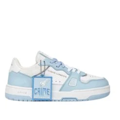 CRIME LONDON OFF COURT BLUE SNEAKERS