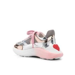 LOVE MOSCHINO HIGH-SHINE PINK SNEAKERS -Jeffrey Campbell || Public Desire || Ash Store df