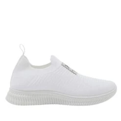 KENDALL + KYLIE EYANA WHITE SNEAKERS