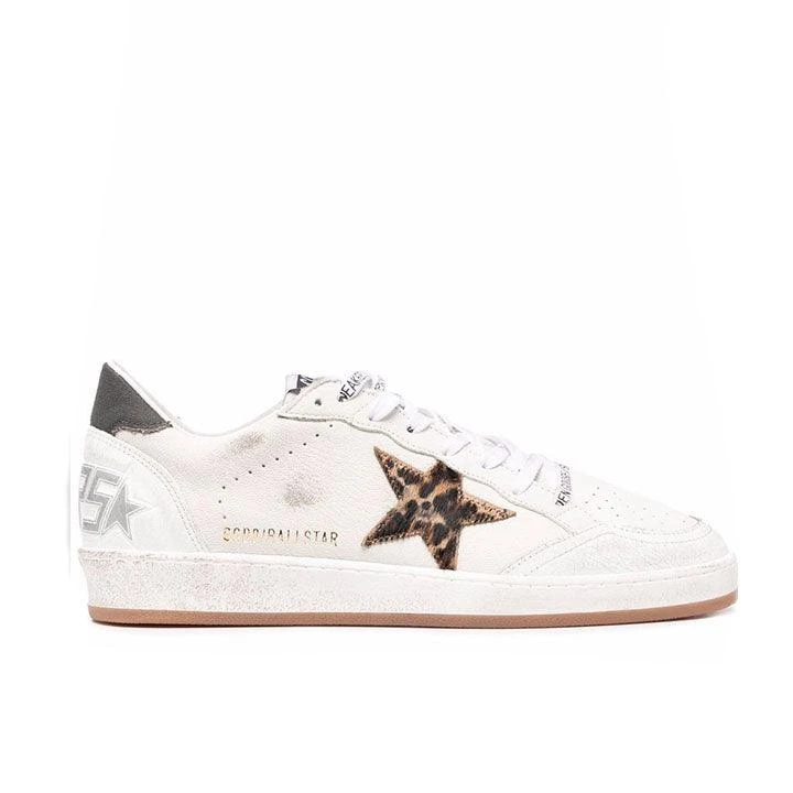 GOLDEN GOOSE - BALL STAR WHITE/BEIGE 1 GOLDEN GOOSE - BALL STAR WHITE/BEIGE