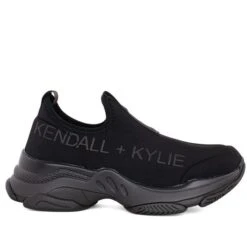 KENDALL + KYLIE GILI BLACK SNEAKERS