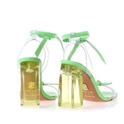 UZA GREEN TRANSPLEX HEELS -Jeffrey Campbell || Public Desire || Ash Store greenheels3