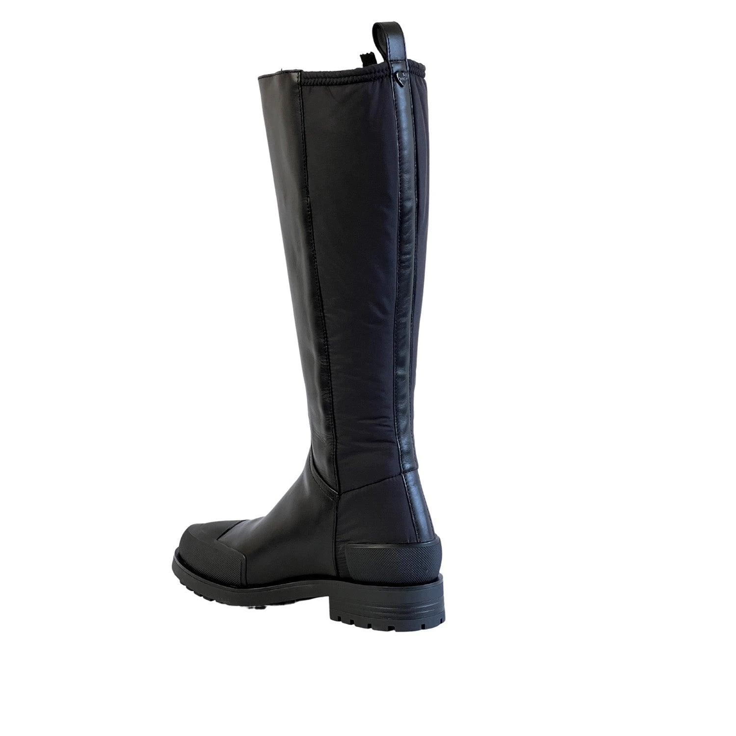 LOVE MOSCHINO LOGO-TAPE KNEE-HIGH BOOTS 3 LOVE MOSCHINO LOGO-TAPE KNEE-HIGH BOOTS - Image 3