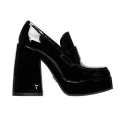WINDSOR SMITH KINDA BLACK PATENT HEEL