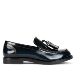 JEFFREY CAMPBELL LECTURE BLACK LOAFERS
