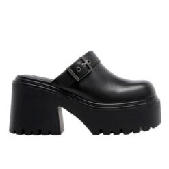 WINDSOR SMITH LUCK BLACK HEELS