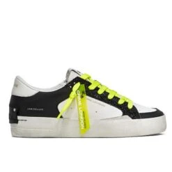 CRIME LONDON DISTRESSED CITY LIGHTS SNEAKERS