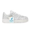 CRIME LONDON OFF COURT GLITTER SNEAKERS