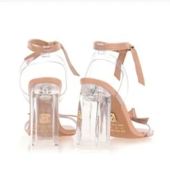 UZA NUDE TRANSPLEX HEELS -Jeffrey Campbell || Public Desire || Ash Store persplexnude3