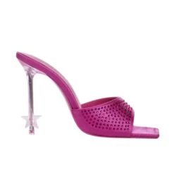 PUBLIC DESIRE - NELLY PINK HEELS