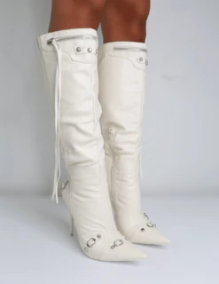 PUBLIC DESIRE - CARDI - ECRU PU