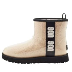 UGG CLASSIC CLEAR MINI NATURAL BOOTS -Jeffrey Campbell || Public Desire || Ash Store trans