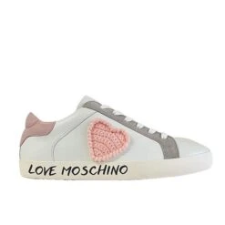 LOVE MOSCHINO LOW TRAINERS PINK SNEAKERS
