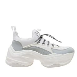 KENDALL + KYLIE WILLOW ICE WHITE SNEAKERS