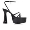 WINDSOR SMITH HEARTBREAK BLK PATENT HEEL